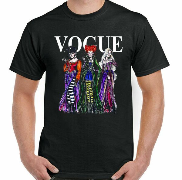 

sanderson sisters men t-shirt retro hocus film halloween cat, White;black