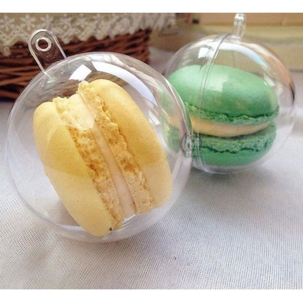 

party decoration clear plastic ball pendant ornaments diy christmas tree