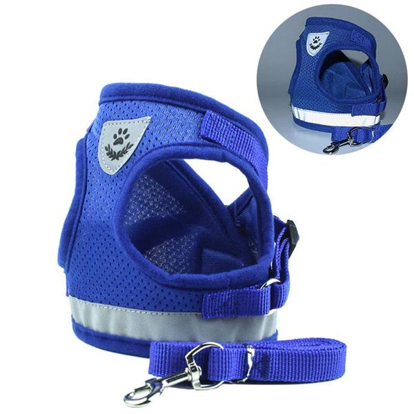 

dog apparel leash vest pet chest strap reflective rope supplies coat jacket clothes