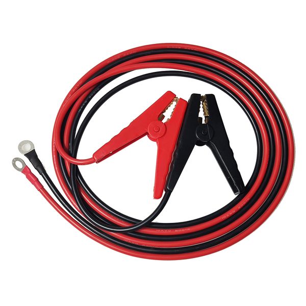 Cabo de carregamento da bateria do carro de JKM Clipper puro do cobre 10awg Fio de silicone 1.5m para a fonte portátil de energia