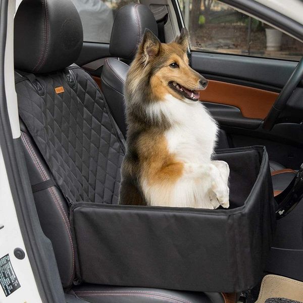 

kennels & pens travel dog car seat cover folding hammock pet carriers bag carrying for cats dogs transportin perro autostoel hond