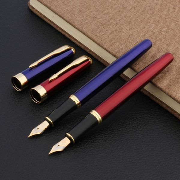 

luxury baoer 388 golden arrow clip fountain pen business signature ink stationery office school supplies pens