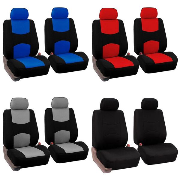 

4pcs car seat cover set front four seasons universal breathable soft covers