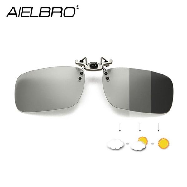 

outdoor eyewear clip on glasses men's classes cycling fishing pochromic sunglasses polarizing 2021