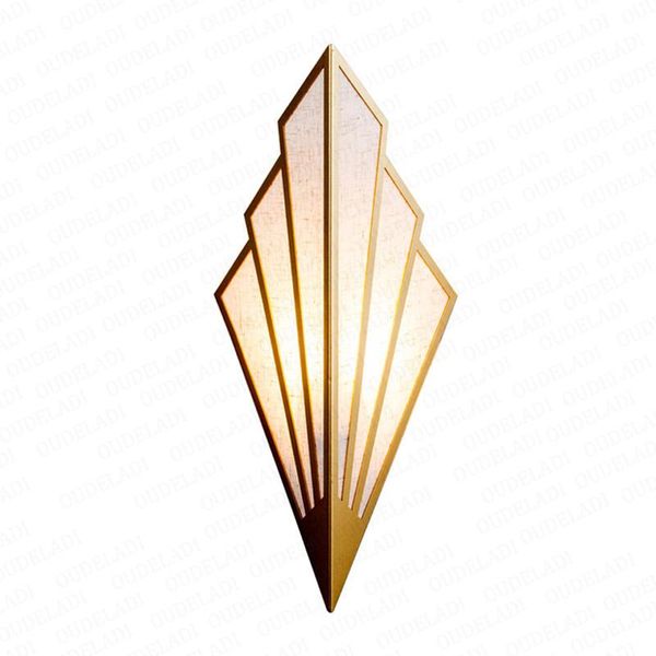 

wall lamp black/white/gold modern minimalist diamond shape led lamps indoor light bedroom living room aisle sconce lighting