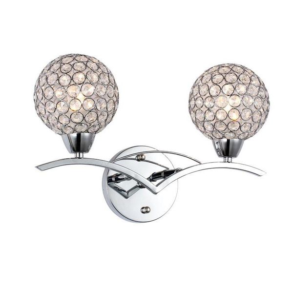 

wall lamp modern k9 crystal bedroom sconce light lighting bedside lights