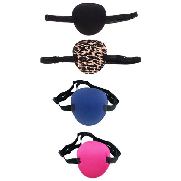 

sponges, applicators & cotton 4pcs adjustable eye patch silk elastic lazy cover for amblyopia strabismus