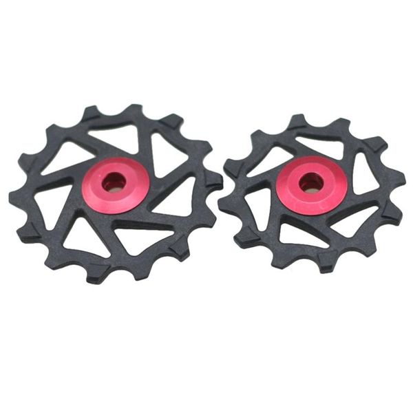 

bike heels & chainwheels 1 pair roller derailleur 12t 14t mountain road rear jockey wheel parts