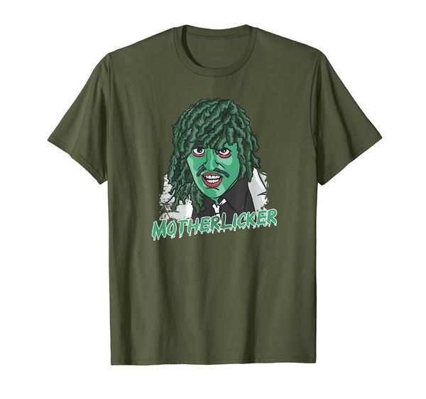 

motherlicker old funny gregg monty t shirt, White;black