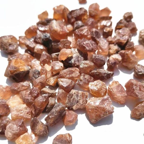 

natural rough zircon stones gem chips stone gravel feng shui healing decorative objects & figurines