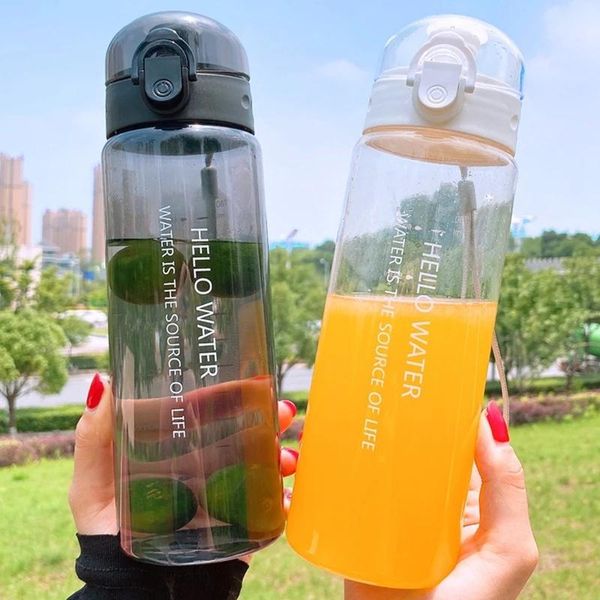 

mugs water bottle 780ml sport portable plastic for tea drinking mug outdoor camping supplies coffee kitchen tools