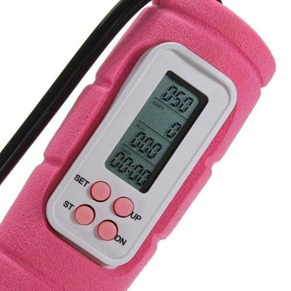 

digital wireless cordless skipping jumping rope calorie counter fitness h7jp outdoor gadgets