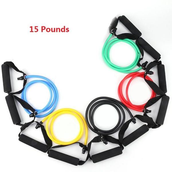 

home pull rope fitness exercises resistance bands latex tubes pedal excerciser body training workout yoga