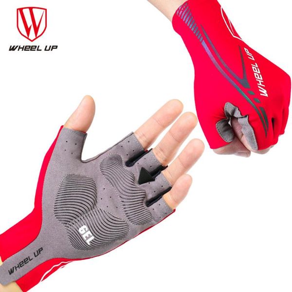 

cycling gloves professional gym fitness breathable anti-slip women men half finger summer fingerless female bicycle, Black