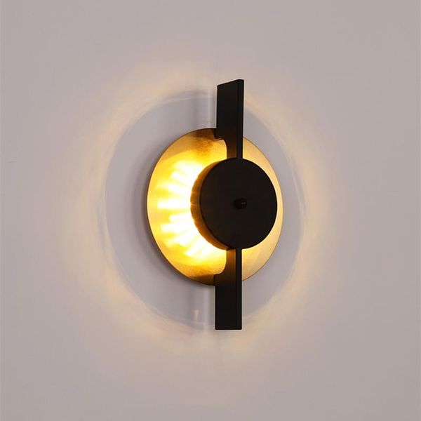 

postmodern luxury wall lamp iron design led foyer restaurant corridor loft lights nordic decorative home lamps