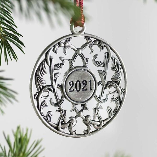 

christmas decorations tree decoration tin snowflower heart xmas year customization shape party ornament birthday gift di r3k9