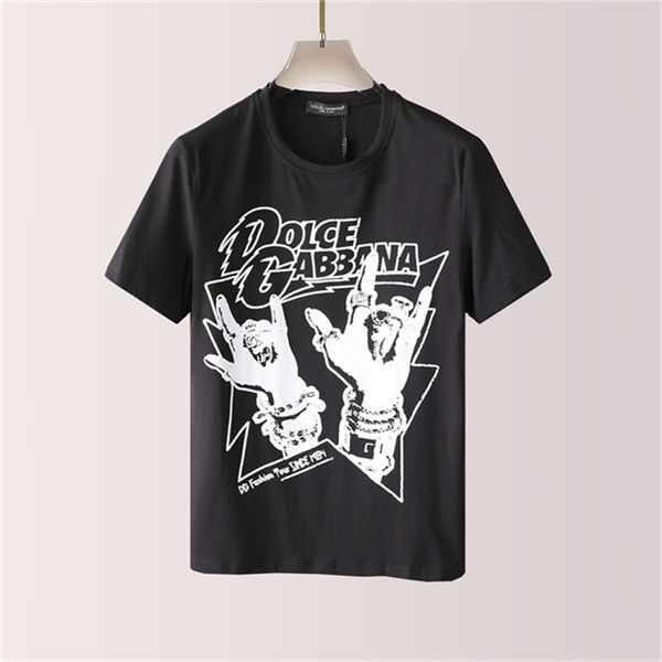 

fashion mens designer t shirt summer letter prints short sleeve couples tees poloasian code m-3xl vf3, White;black