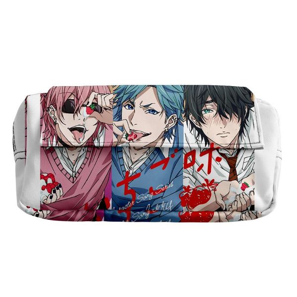 

cosmetic bags & cases yarichin b club 3d printing women simple double layer storage bag lady cute child stationery pencil