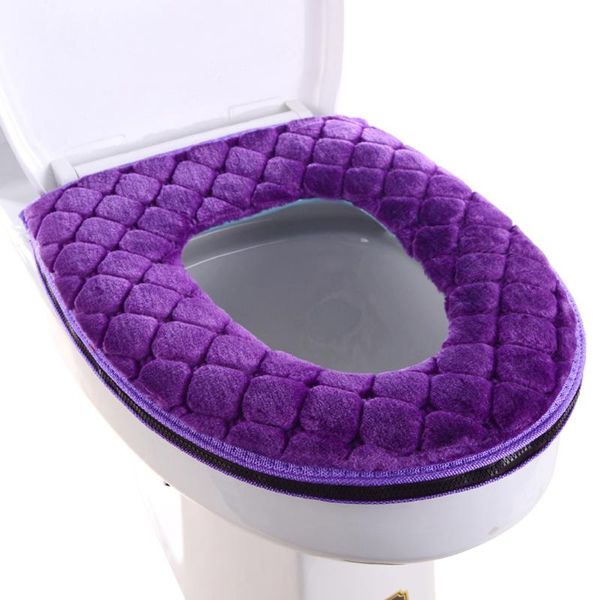 

toilet seat covers soft warmer washable closestool cover pad bathroom cushions mats