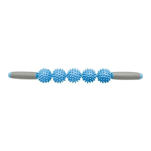 

accessories muscle roller yoga relaxing massage stick fascia cellulite spiky five ball relax