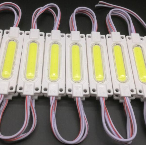 

led module cob dc 12v 190lm 1 smd 70*20mm waterproof super bright white/warm white/red/green/blue/yellow/pink modules