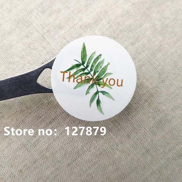 

party decoration 120pcs/lot 3cm round thank you paper seal sticker kawaii adhesive stickers for homemade bakery&gift packaging label