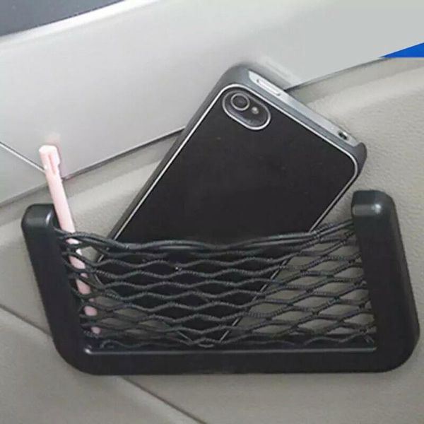 

car organizer 100% brand storage net 15*8 cm 4pcs accessories pocket mobile plastic