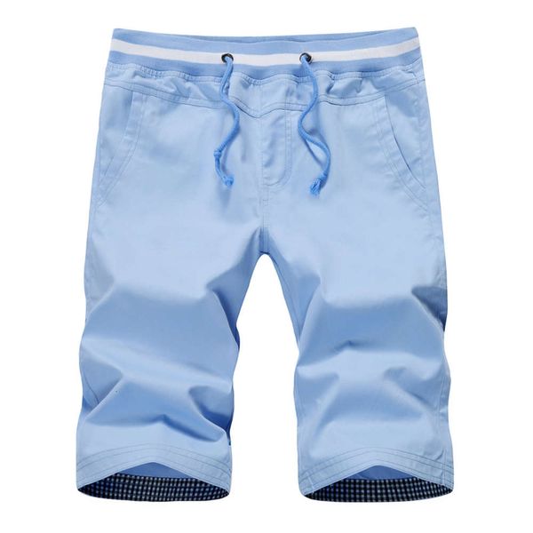 

summer cotton shorts men's casual thread shorts capris k8210, White;black