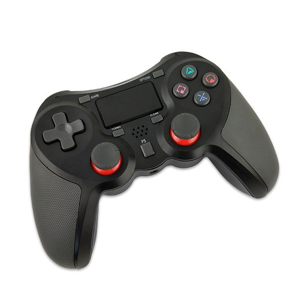 Controller wireless a 4 colori per controller di gioco a mano Bluetooth P4 Joystick a vibrazione Gamepad con scatola al minuto