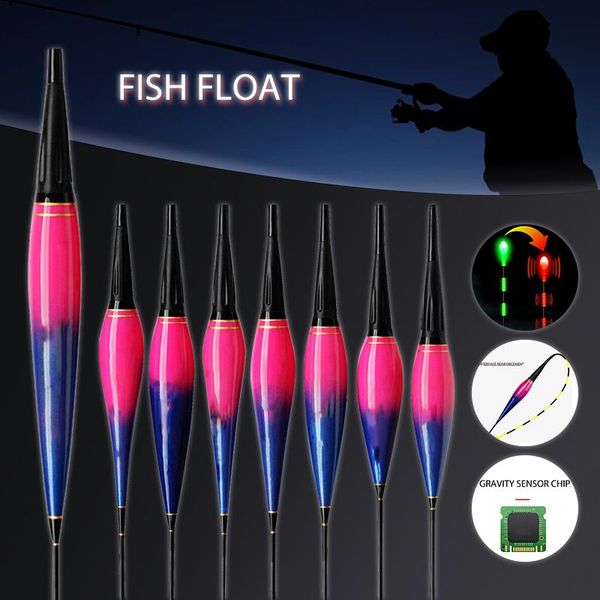 

fishing accessories electronic luminous fish float long vertical night lighting bobbers for outdoor