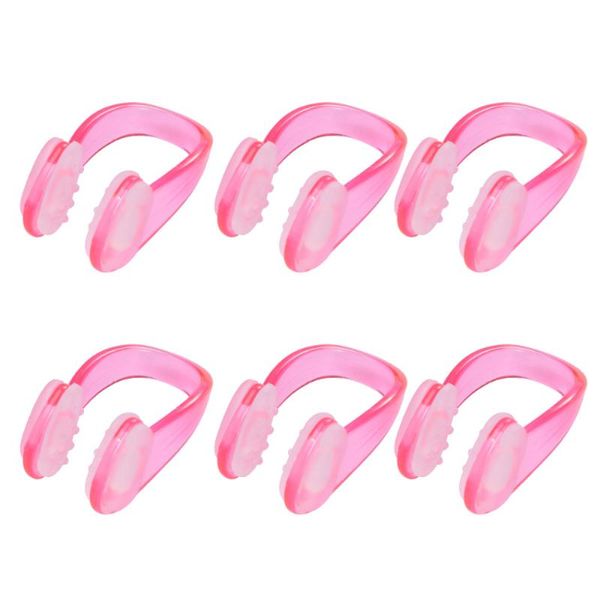

nose clip 10 pcs adults swimming protection silicone pool accessories for diving )