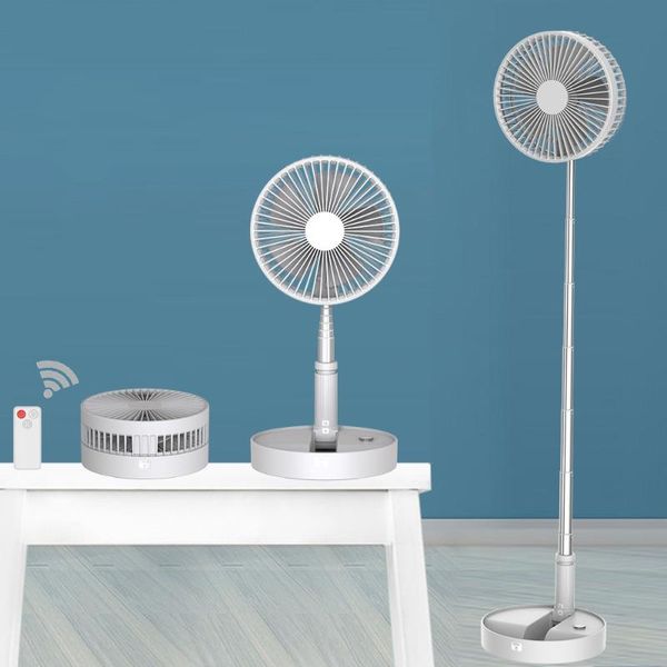 

smart home control folding mini timer remote fan usb rechargeable 7200 mah battery student notebook desk outdoor camping