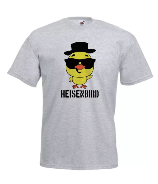 

heisenberg bird funny custom t-shirt gift birthday christmas, White;black