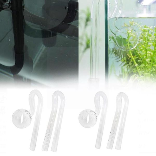 

air pumps & accessories aquarium glass r-outflow and inflow spin lily pipe outlet tank tube pipes inlet p9w1