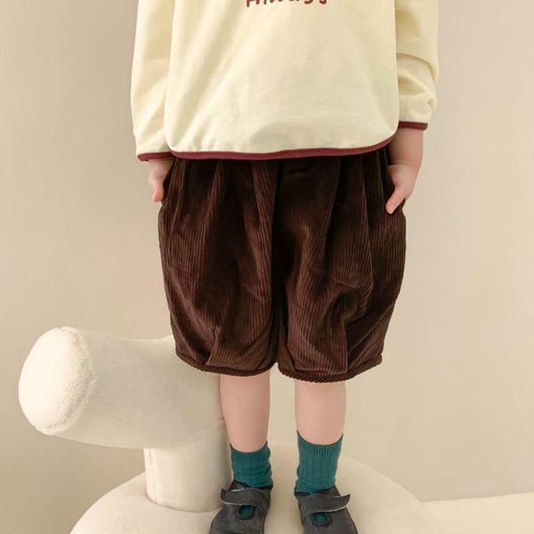 

spring arrival girls fashion corduroy shorts kids korean design for, Black