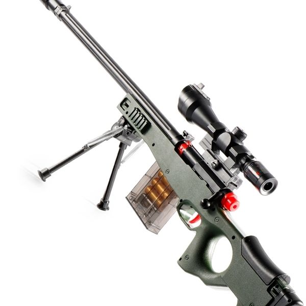 

4535awm toy simulation real grab 98g k sniper shell throwing m24 children's pull bolt large boy soft bullet gun