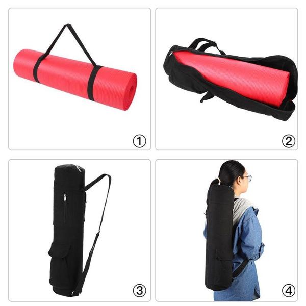 

yoga mats exercise mat bag with multifunctional storage pockets large capacity