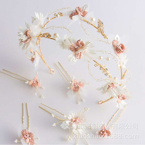 

bride's headdress xianmei wedding bride sweet headband, Black;brown