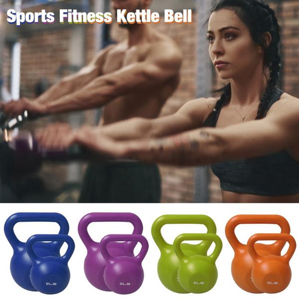 

yoga balls fitness kettle bell portable water dumbbell double handles pilates body shaping equipment