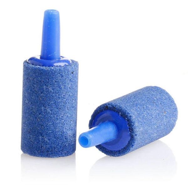 

pet products 10pcs cylinder aquarium bubble fish tank air stone decorations aquatic supplies