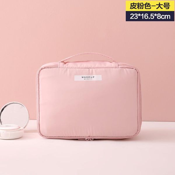

Professional Makeup Bag Toiletries Organizer Travel Bathroom Portable Pochon Plastique Multifunction BD50SB Storage Bags