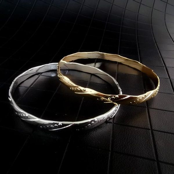 

bangle moroccan algerian fashion women's metal design bracelet chic luxury wedding arab jewelry, Black