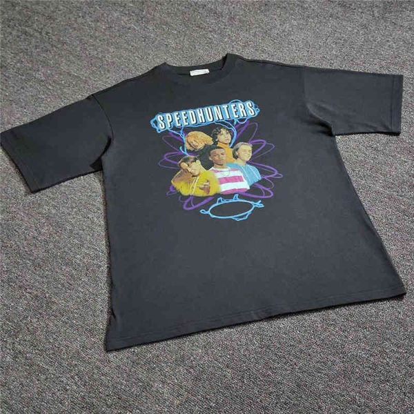

men's t-shirts 19fw summer latest speedhunters oversize t-shirt men women short sleeve fashion skateboard hip-hop kanye west tees zz19, White;black
