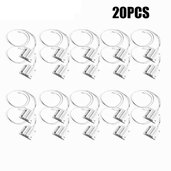 

wired door window sensor 330mm wire lengthen randomly magnetic switch home alarm system n.c type systems