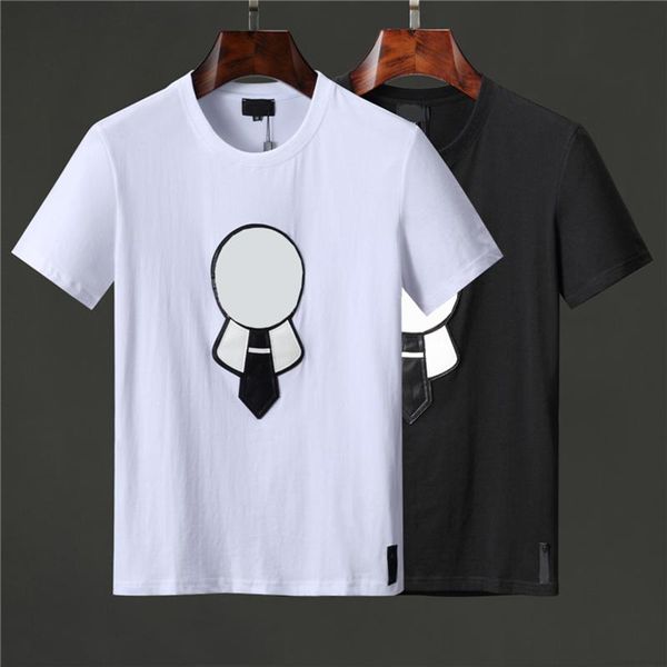 

2021ff designer leisure t shirt mens tees fashion brand women short sleeve shirts s-3xl, White;black