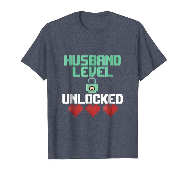 

New Husband T-Shirt Level Unlocked Just Married Gamer Gift, Mainly pictures