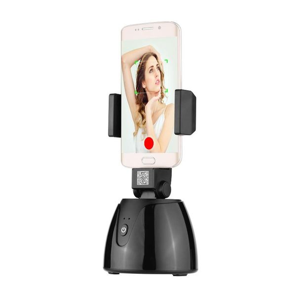 

smartphone 360Â° selfie stick holder 37Â° tilt object tracking face phone control for vlog video making tripod heads