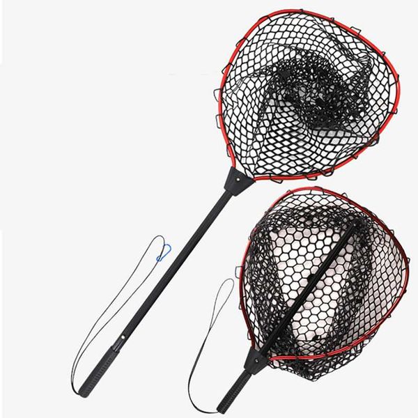

fishing accessories 103cm foldable net eva handle aluminum alloy hand landing gear