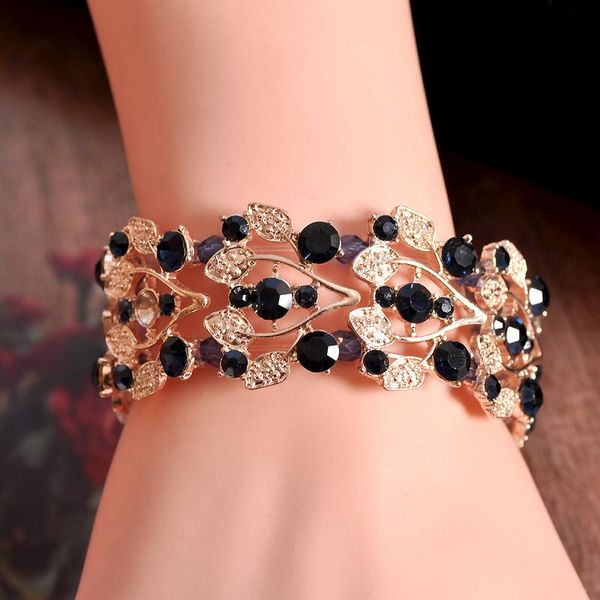 

fashion ladies jewelry simple trendy style beautiful bracelets bangle, Black