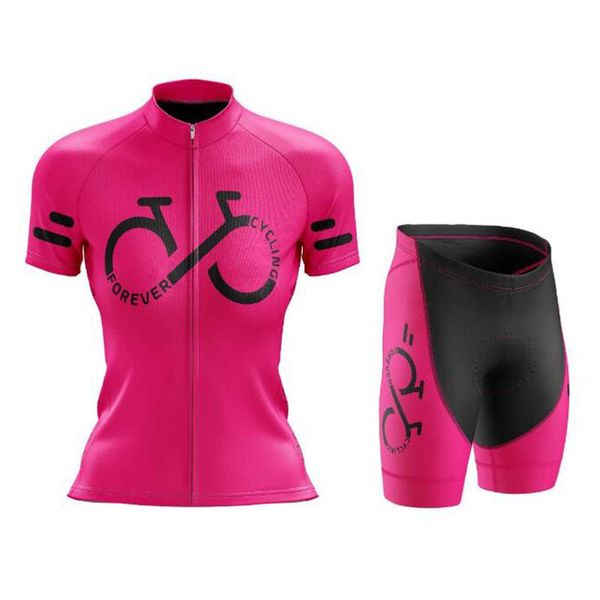 

gym clothing women's 2021 cycling jersey sets bike sportwear summer breathable bicycle pants team racing uniform mtb suit 9d gel pad, White;black